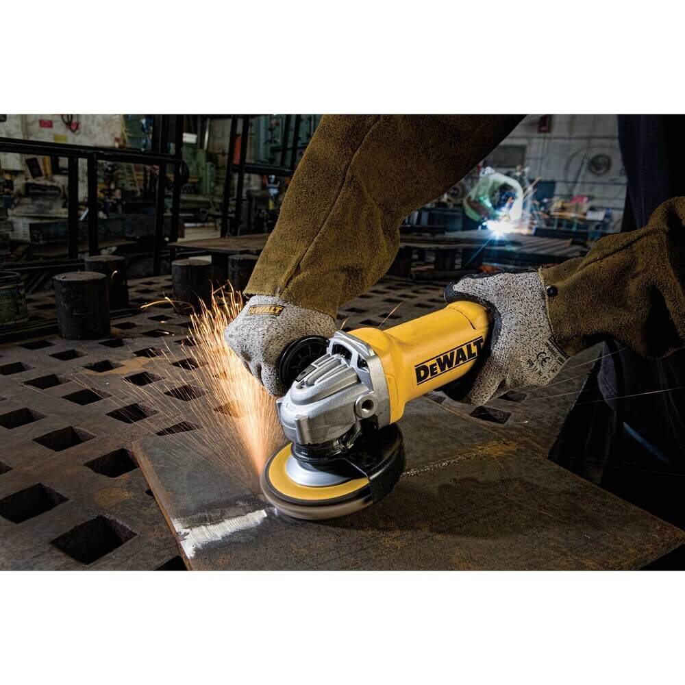 DEWALT DWE402 4-1/2" (115mm) Small Angle Grinder
