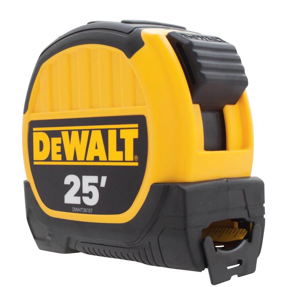 DEWALT DWHT36107S 25 ft Tape Measure 1 1/8 in Blade