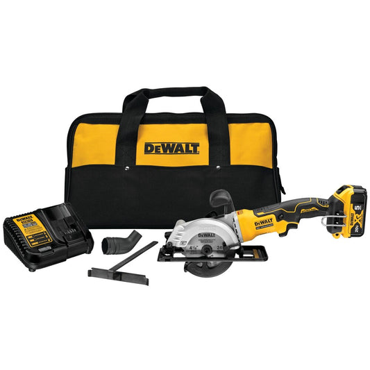DEWALT DCS571P1 ATOMIC 20V MAX Circular Saw Kit, 4-1/2-Inch