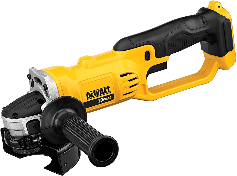 Amoladora DEWALT DCG412B 20V MAX* de iones de litio de 4-1/2” (solo herramienta)