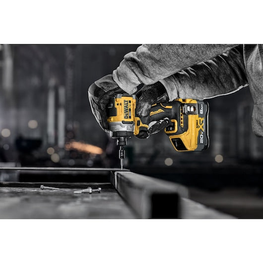 DEWALT DCF860B 20V MAX* XR® Brushless Cordless 3-Speed High Torque 1/4 in. Impact Driver (Tool Only)