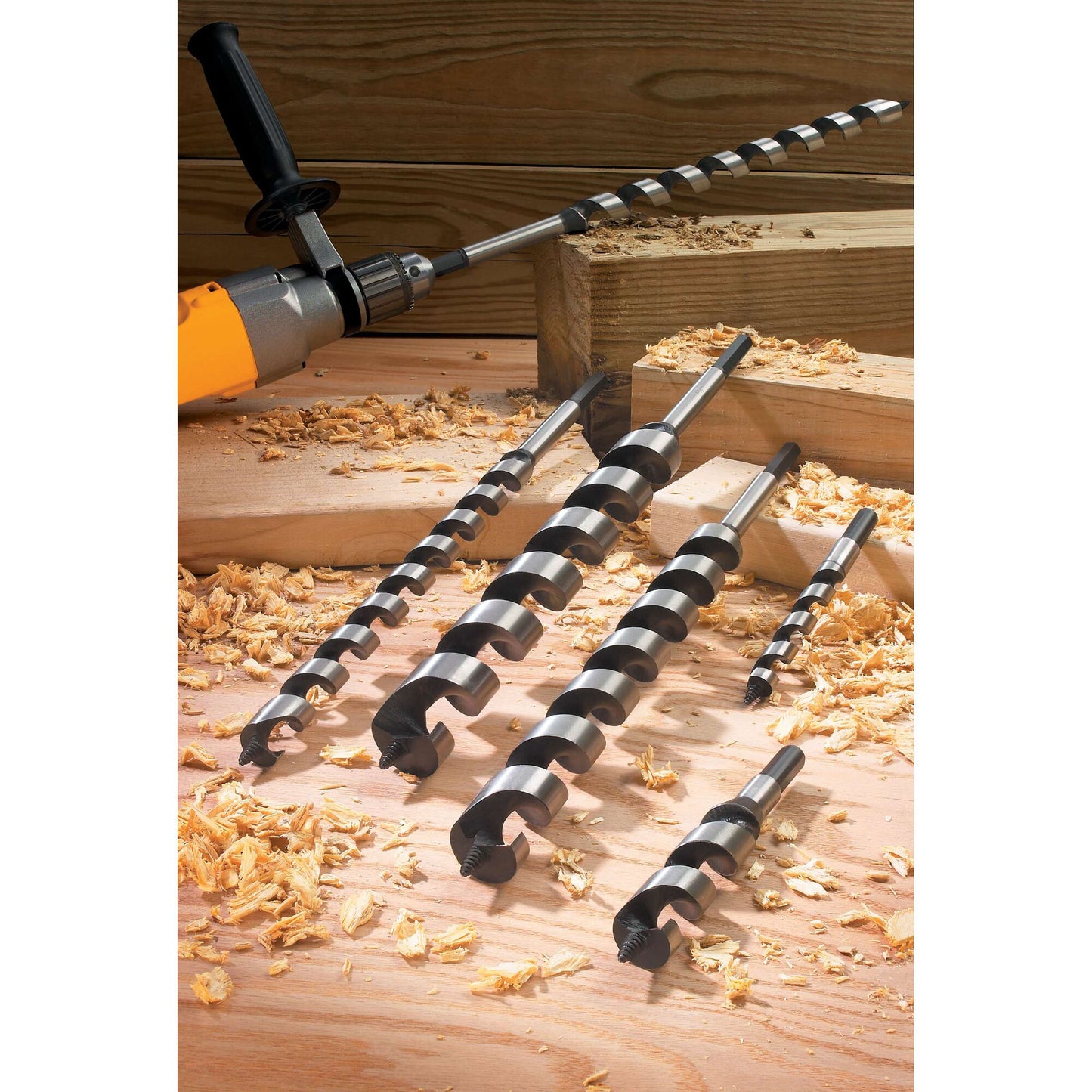 DeWalt DW1671 Drill Bit, Ship Auger, 1 Inch X 6 Inch