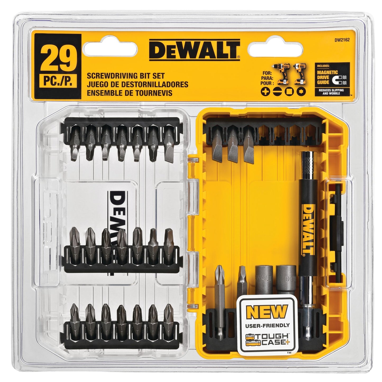 DeWalt DWAF2002B25 Screwdriver Set Phillips #2 1-Inch 25-Piece