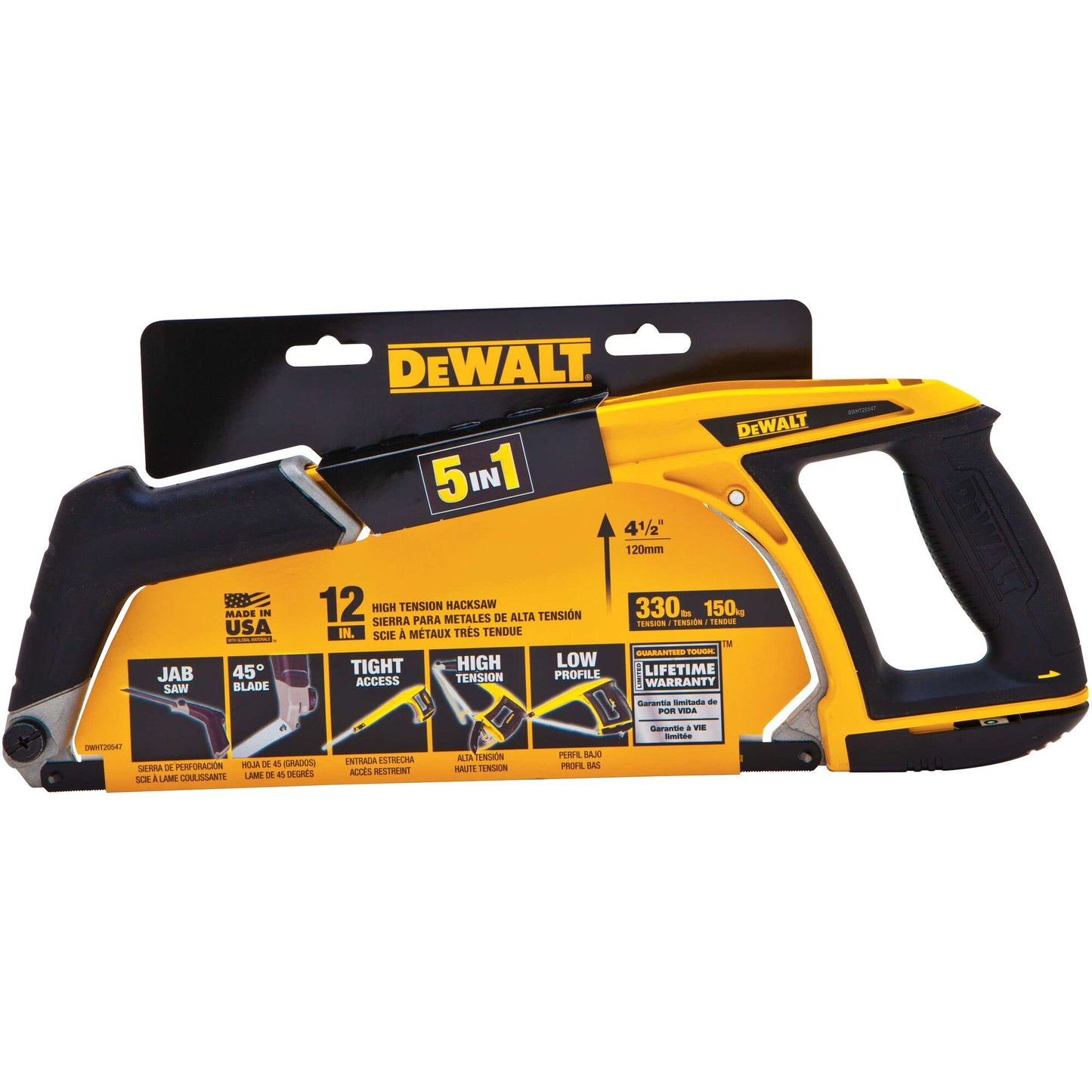 DeWalt DWHT20547L 5 in 1 Mulitfunction Hacksaw