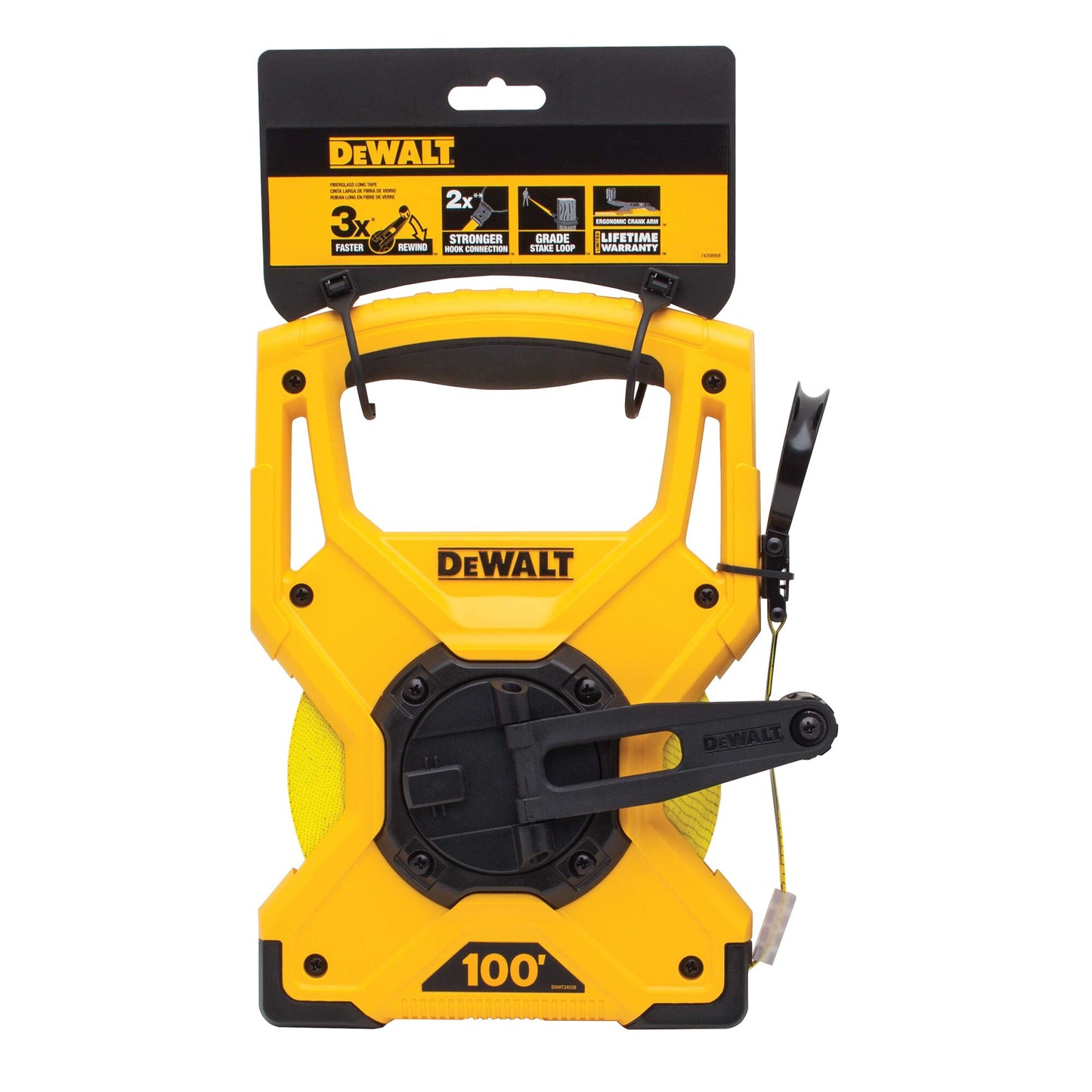 DeWalt DWHT34039 Tape CD 100' Fiberglass Long