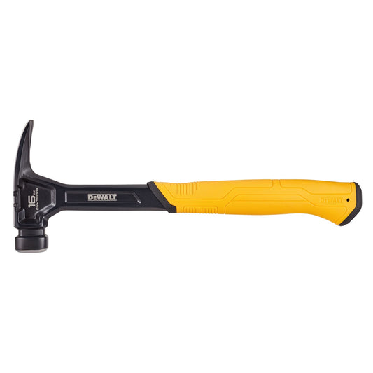 DeWalt DWHT51003 16oz Smooth-Face Curved Claw Hammer
