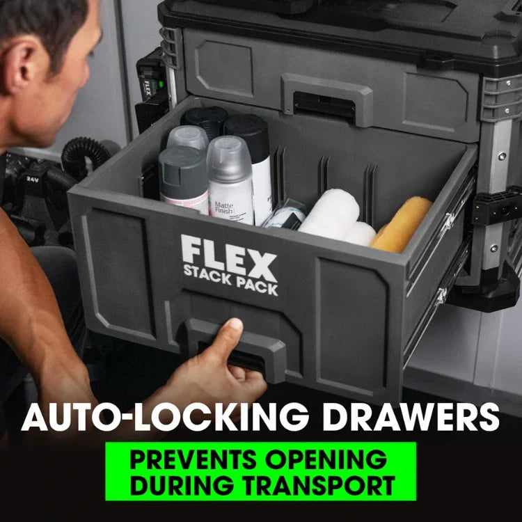 FLEX FS1106 StackPack 2-drawer Tool Box