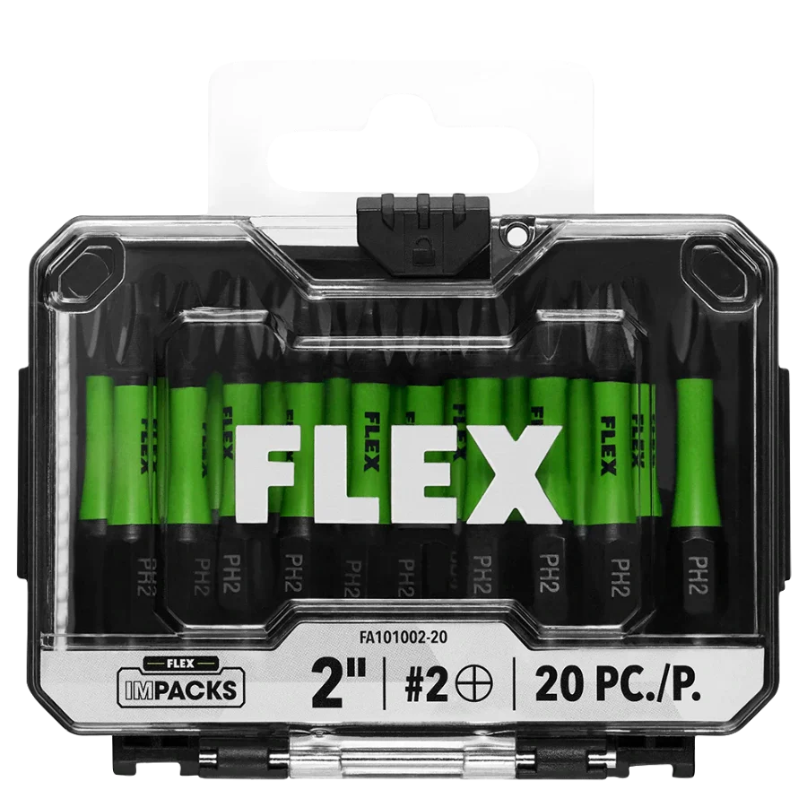 FLEX FA101002-20 2" PH2 Impact Driver Bit 20 Bulk