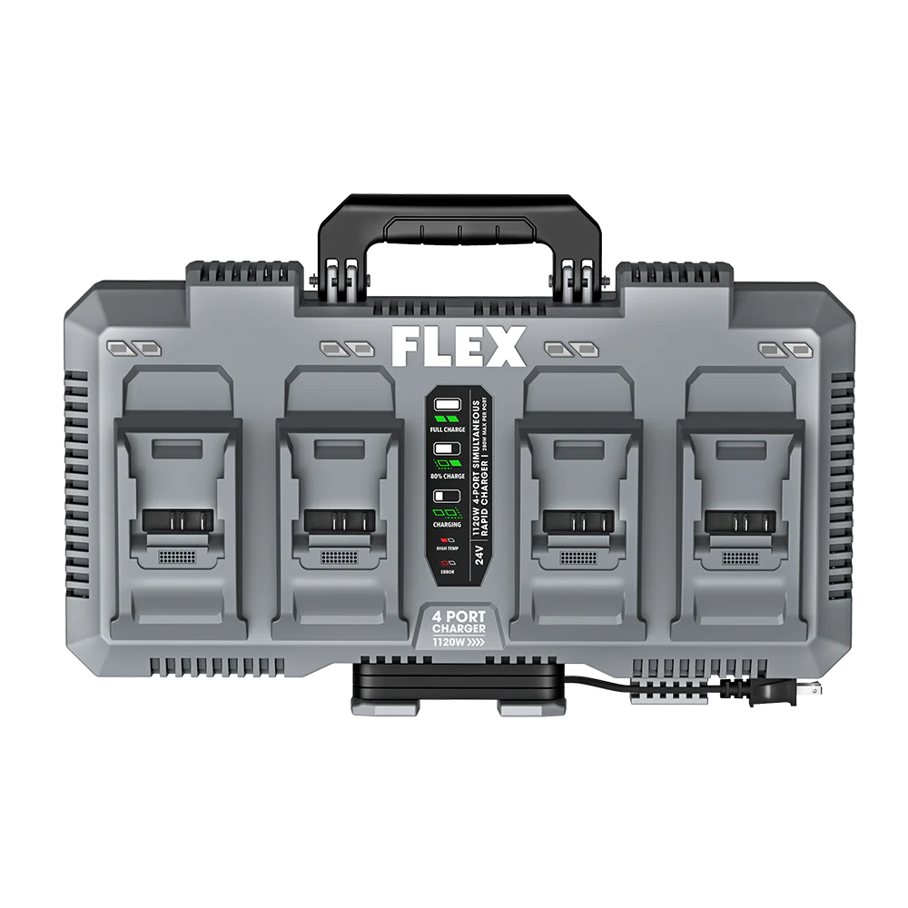 FLEX FX0451-Z 1120W 4-Pport Simultaneous Rapid Charger