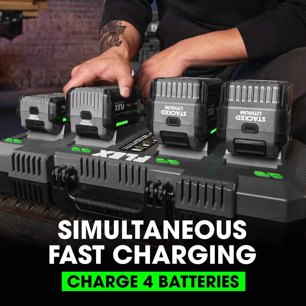 FLEX FX0451-Z 1120W 4-Pport Simultaneous Rapid Charger