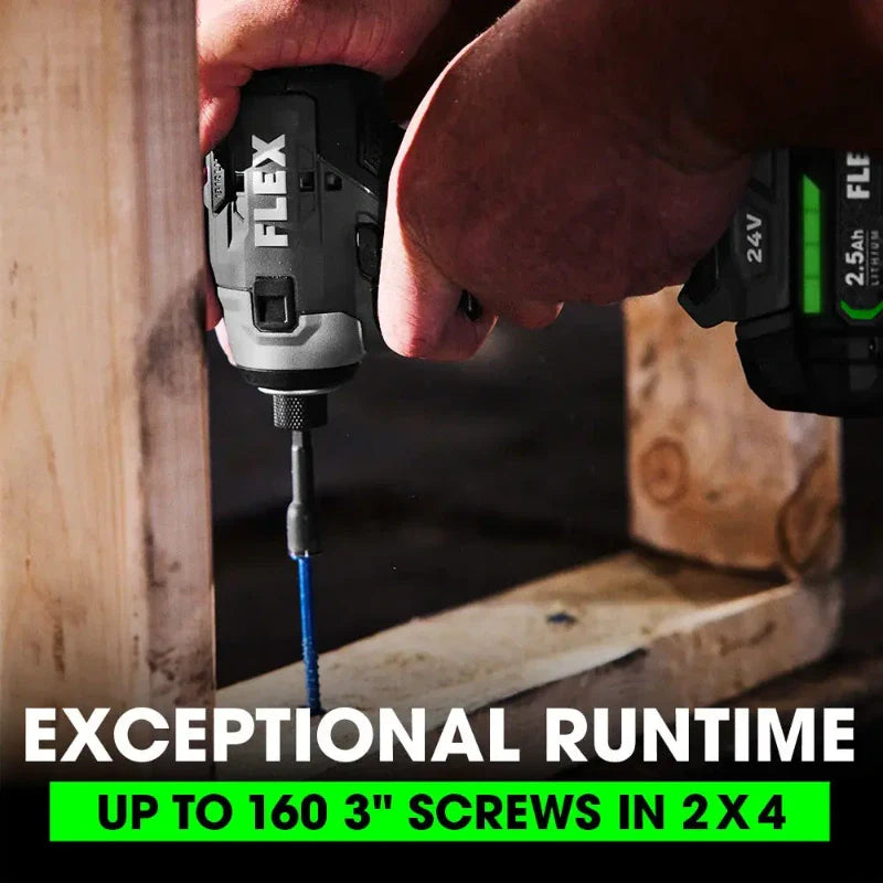 FLEX FX1351-2A 24V Impact Driver Kit