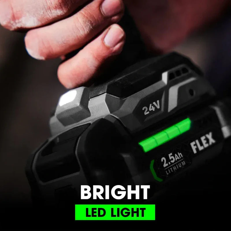 FLEX FX1351-2A 24V Impact Driver Kit