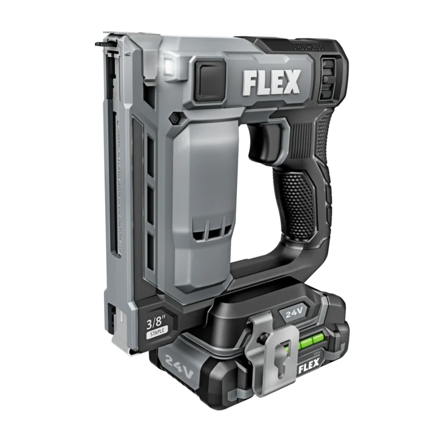 FLEX FX4521-1A 3/8" Stapler Kit (1x2.5Ah Battery+160W Charger)