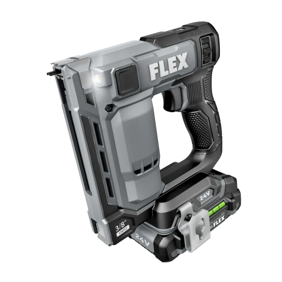 FLEX FX4521-1A 3/8" Stapler Kit (1x2.5Ah Battery+160W Charger)