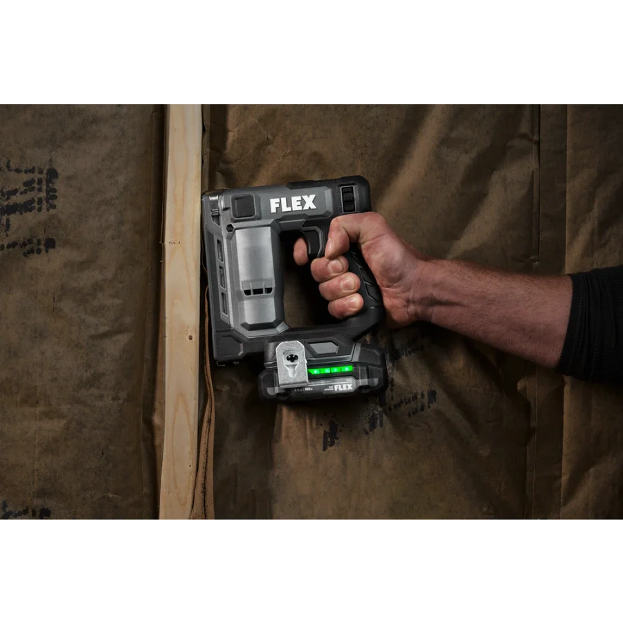 FLEX FX4521-1A 3/8" Stapler Kit (1x2.5Ah Battery+160W Charger)