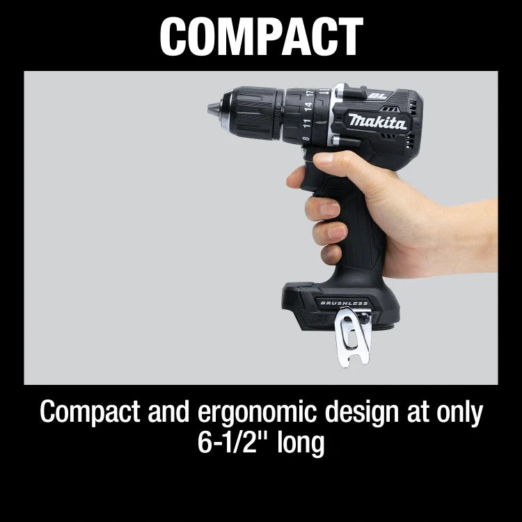 Makita XPH15ZB 18V LXT® Lithium‑Ion Sub‑Compact Brushless Cordless 1/2" Hammer Driver‑Drill, Tool Only