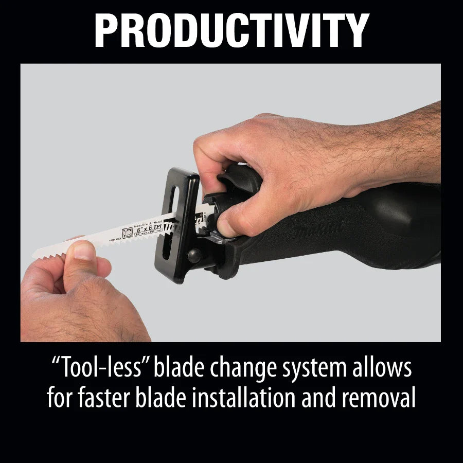 Makita XRJ04Z 18V LXT® Lithium‑Ion Cordless Recipro Saw (Tool Only)