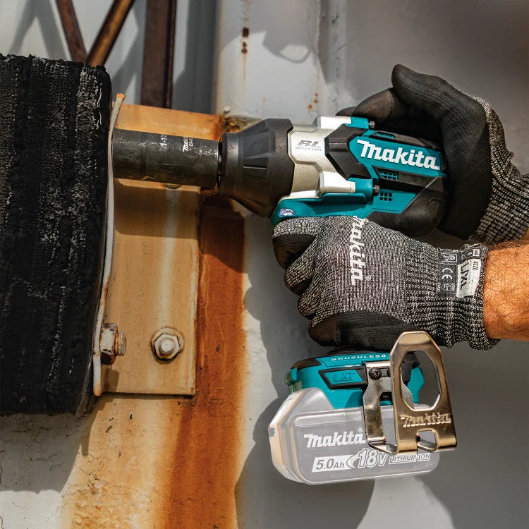 Makita XWT19Z 18V LXT® Lithium-Ion Brushless Cordless 3-Speed 1/2" Sq. Drive Impact Wrench w/ Detent Anvil, (Tool Only)