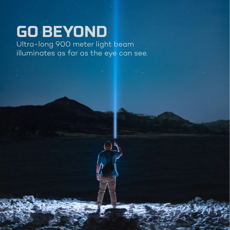 NEBO NEB-FLT-0026 Luxtreme MZ60 Blueline Flashlight