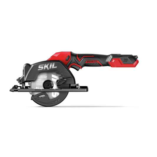 SKIL CR5435B-00 PWR CORE 20™ 20-Volt Brushless Cordless 4-1/2" Compact Circular Saw (Tool Only)