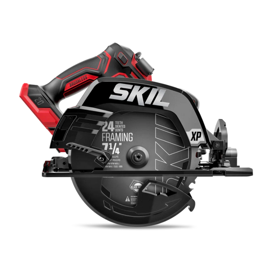 Sierra circular SKIL CR5440B-00 PWR CORE 20™ XP sin escobillas de 20 V y 7-1/4 pulg. (solo herramienta)