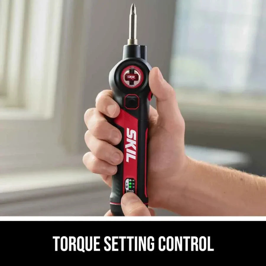 SKIL SD5619-02 Rechargeable Screwdriver w/ 28 Bits