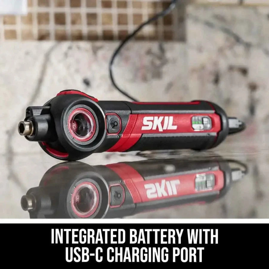 SKIL SD5619-02 Rechargeable Screwdriver w/ 28 Bits