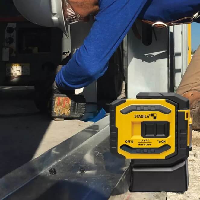 Stabila 03165 LA-5P G self-leveling, 5-Point/Dot GREENBEAM Laser