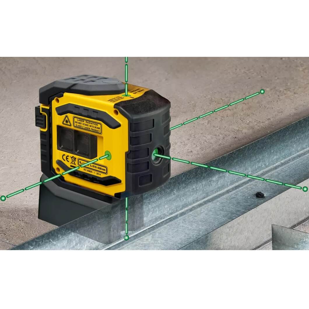 Stabila 03165 LA-5P G self-leveling, 5-Point/Dot GREENBEAM Laser