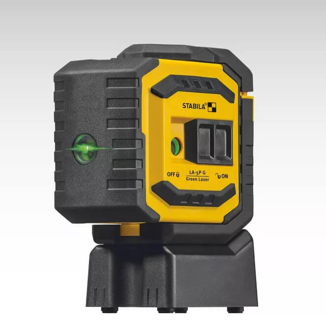 Stabila 03165 LA-5P G self-leveling, 5-Point/Dot GREENBEAM Laser