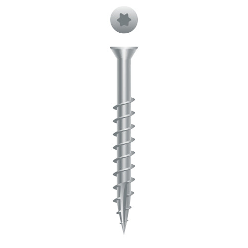 X3TSS - Strong-Point 305 Stainless Steel Star Drive Trim Head, Coarse Thread, Type '17', 7 x 3, Box of 2,000