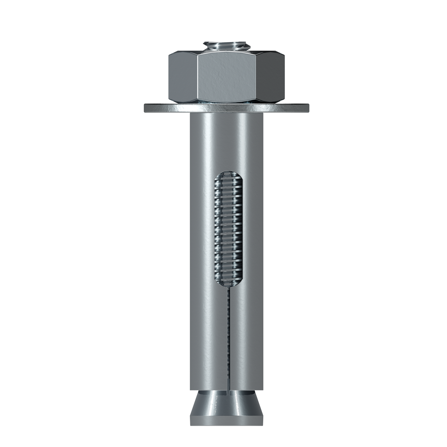 Simpson Strong-Tie SL50214HP1 Sleeve-All® 1/2 in. x 2-1/4 in. Hex-Head Sleeve Anchor