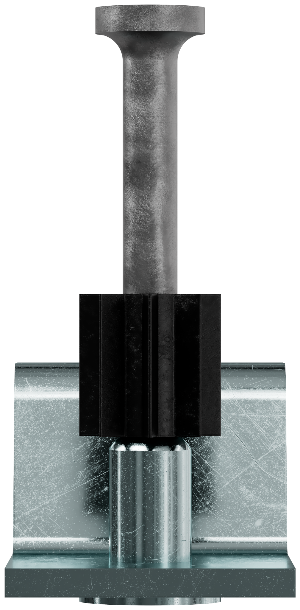 Simpson Strong-Tie PHBC-150 PHBC Powder-Actuated Highway Basket Clip with 1-1/2 in. Pin (100-Qty)