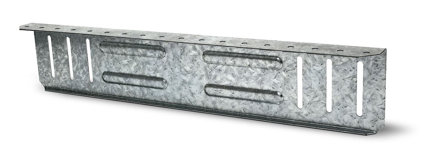 Simpson Strong-Tie SSB3.518-KT SSB 3-1/2 in. x 18 in. Bypass Framing Slide-Clip Strut Connector w/ Screws (25-Qty)