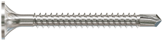 Simpson Strong-Tie F08T162WDC Self-Drilling Fiber-Cement Screw — #8 x 1-5/8 in. #2 Square Drive, Type 410 (100-Qty) (Pack of 5)