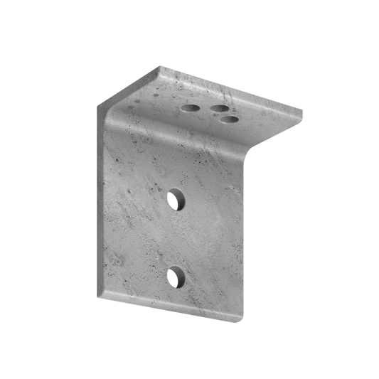 Simpson Strong-Tie EDA3.5X6HDG EDA 3-1/2 in. x 6 in. Hot-Dip Galvanized Elevated Deck Angle (4-Qty)
