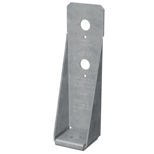 Simpson Strong-Tie HD7B HDB 12-3/8 in. Galvanized (G90) Bolted Holdown