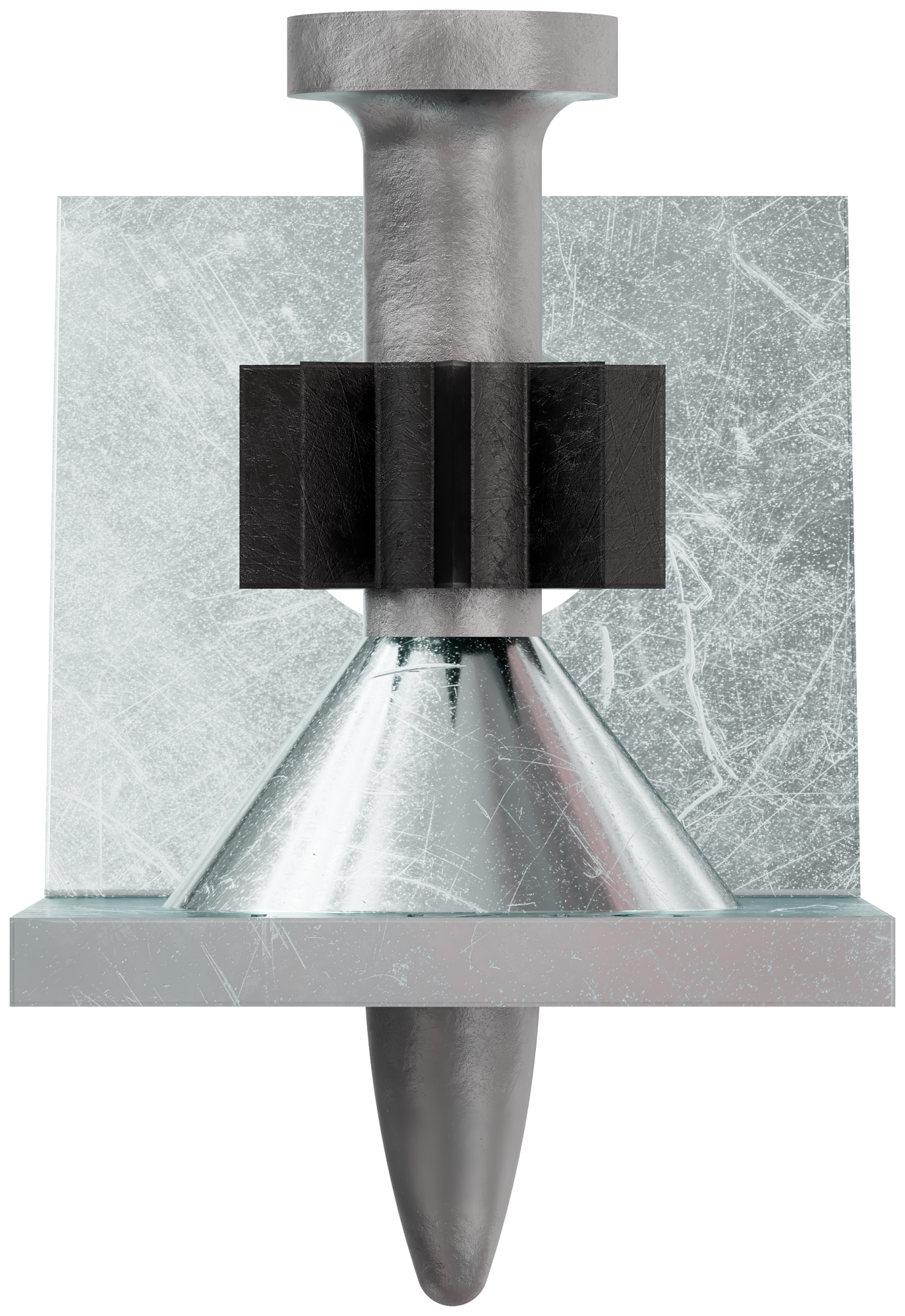 Simpson Strong-Tie PECLDPA-106 PECLDPA Powder-Actuated 120° Compact Ceiling Clip with 1-1/16 in. Pin (100-Qty) (Pack of 10)