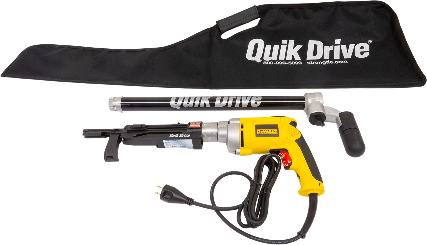 Simpson Strong-Tie PROMO300SD25K Quik Drive® PRO300S Decking System Promo Kit w/ DeWalt® 2500 RPM Screwdriver Motor
