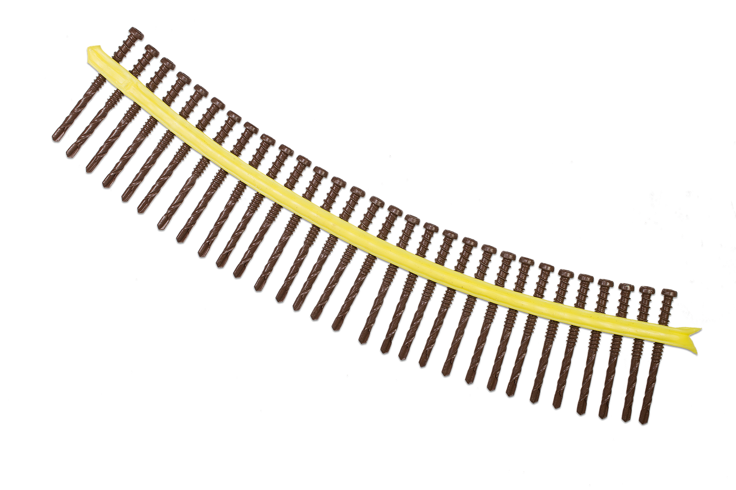 Simpson Strong-Tie DCSD238STN02 Deck-Drive™ DCSD COMPOSITE-TO-STEEL Screw (Collated) — #10 x 2-3/8 in. Quik Guard® Tan 02 (1000-Qty) (Pack of 100)