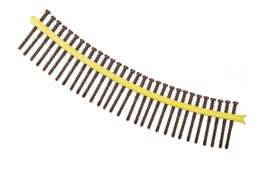 Simpson Strong-Tie DCSD238SRD01 Deck-Drive™ DCSD COMPOSITE-TO-STEEL Screw (Collated) — #10 x 2-3/8 in. Quik Guard® Red 01 (1000-Qty) (Pack of 100)