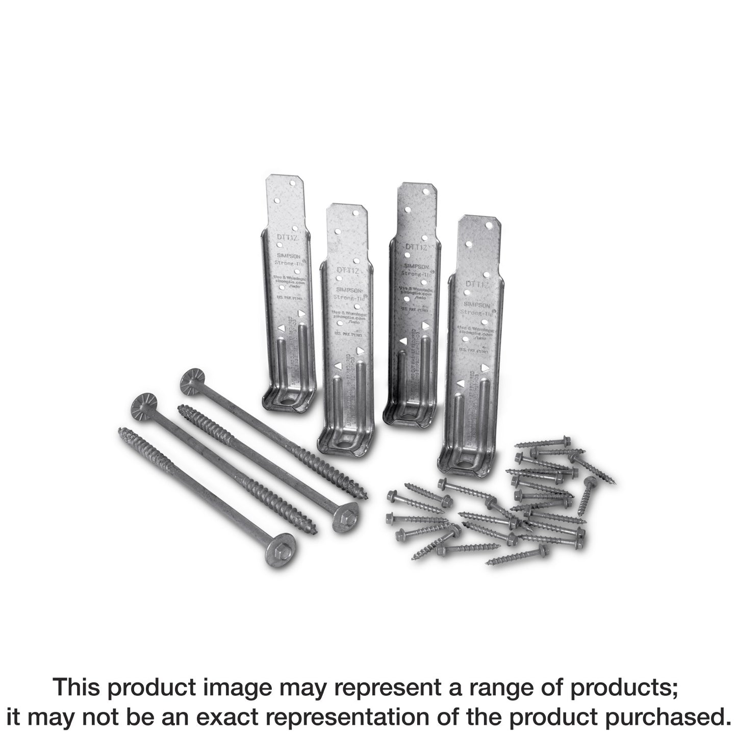 Simpson Strong-Tie DTT1Z DTT1Z® ZMAX® Galvanized Deck Tension Tie for 2x