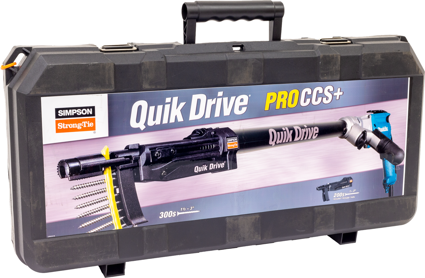 Simpson Strong-Tie PROCCS+M25K Quik Drive® PROCCS+ Multi-Purpose Combo System w/ Makita® 2500 RPM Screwdriver Motor