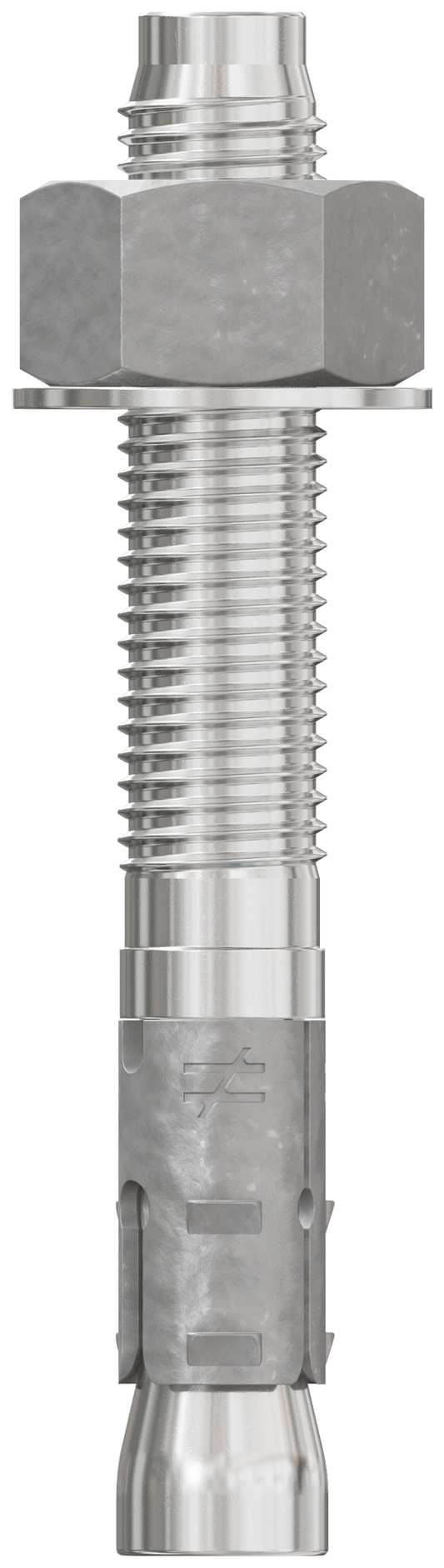 Simpson Strong-Tie STB2-75512S4F10 Strong-Bolt® 2 — 3/4 in. x 5-1/2 in. Type 304 Stainless-Steel Wedge Anchor, Fully Assembled (10-Qty) (Pack of 2)