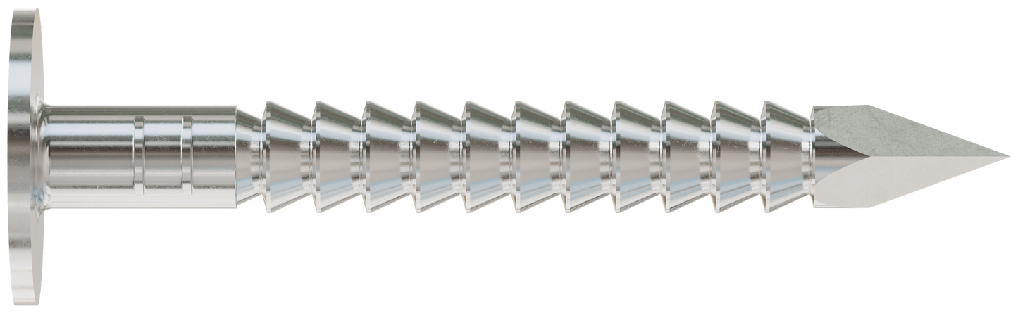 Simpson Strong-Tie S310ARN1 Roofing Nail, Annular Ring Shank — 1-1/4-in. x .131-in. Type 304 Stainless Steel (1 lb.)