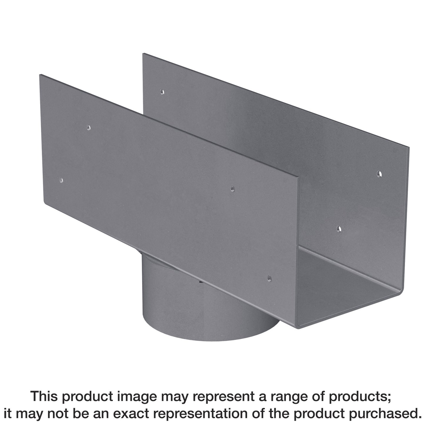 Simpson Strong-Tie LCC7-4 LCC 7-1/8 in. Column Cap for 4 in. Outside Diameter Lally Column (Pack of 6)