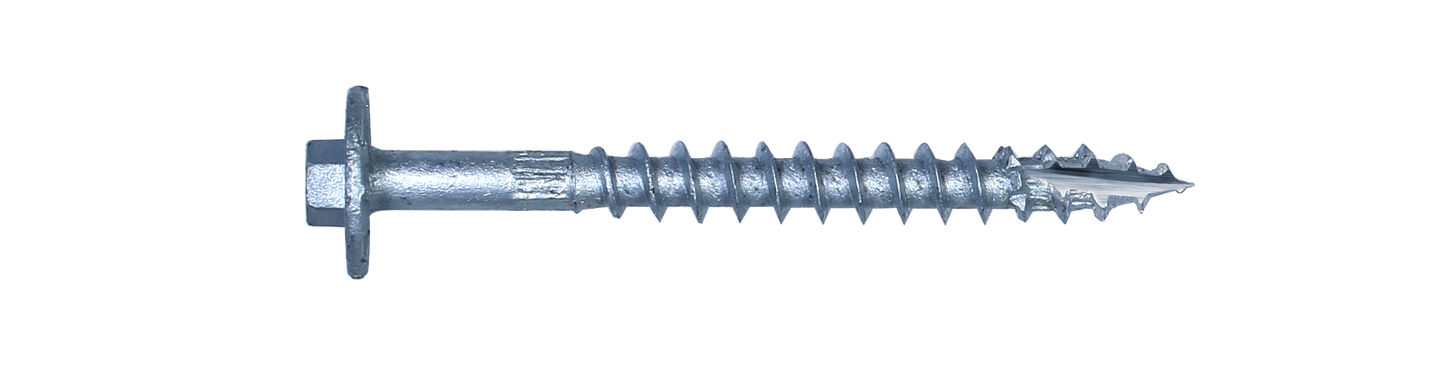 Simpson Strong-Tie SDWH27400G-RP1 Strong-Drive® SDWH™ TIMBER-HEX HDG Screw — 0.276 in. x 4 in. 3/8 Hex