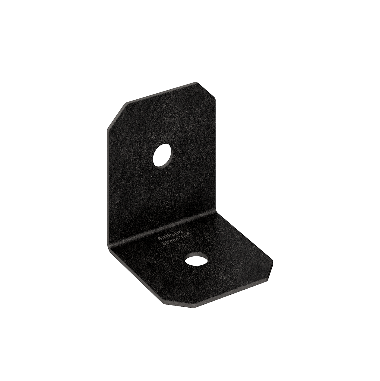 Simpson Strong-Tie APVA4 Outdoor Accents® Avant Collection™ ZMAX®, Black Powder-Coated 90° Angle for 4x (Pack of 12)