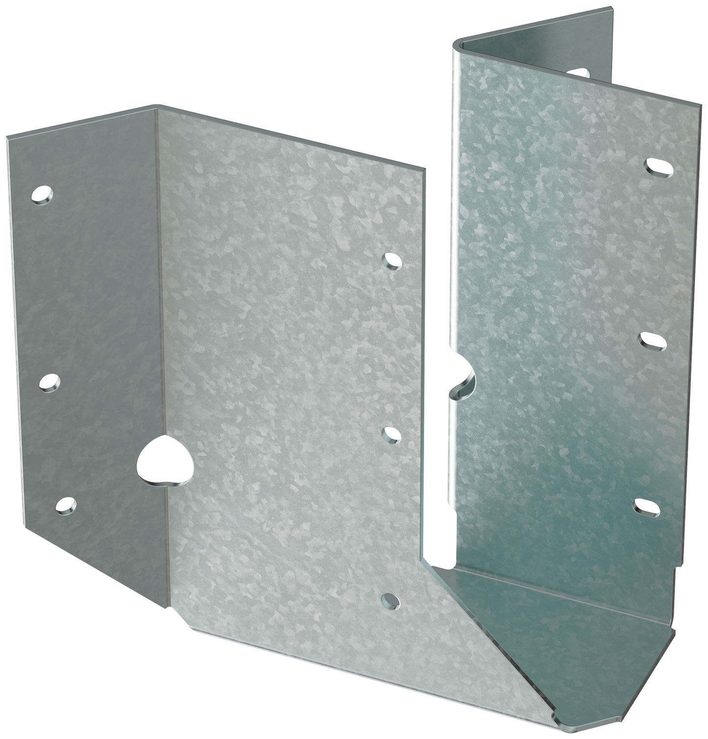 Simpson Strong-Tie SUR26 SUR Galvanized Joist Hanger for 2x6, Skewed Right (Pack of 25)