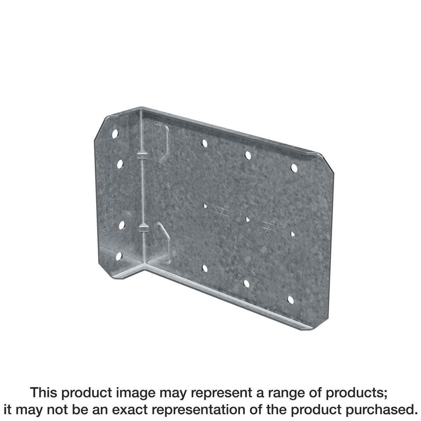 Simpson Strong-Tie MFCB45.5-R25 MFCB 5-1/2 in. Bypass Framing Fixed-Clip Connector (25-Qty) (Pack of 144)